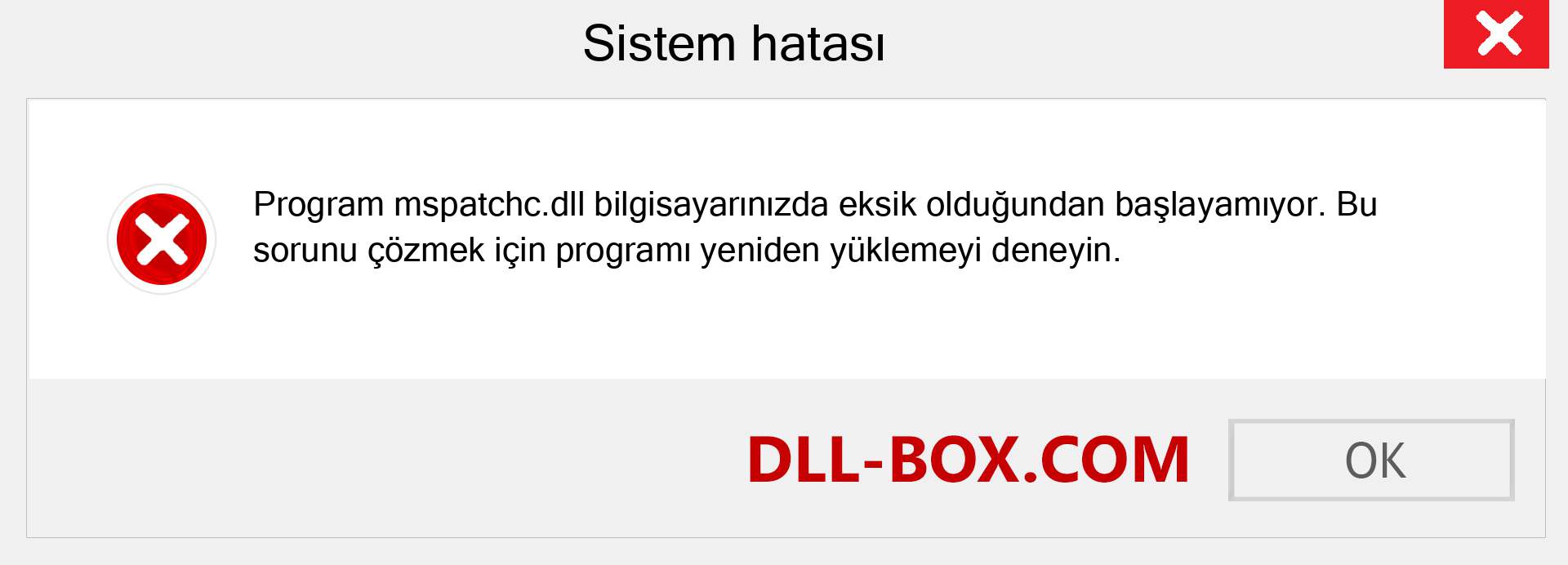 mspatchc.dll dosyası eksik mi? Windows 7, 8, 10 için İndirin - Windows'ta mspatchc dll Eksik Hatasını Düzeltin, fotoğraflar, resimler